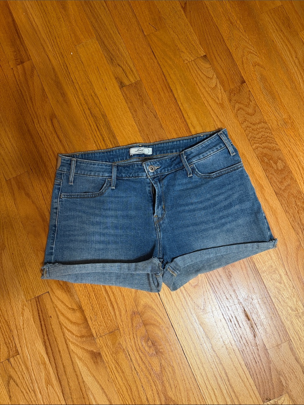 Levi's Blue Denim Jean Shorts